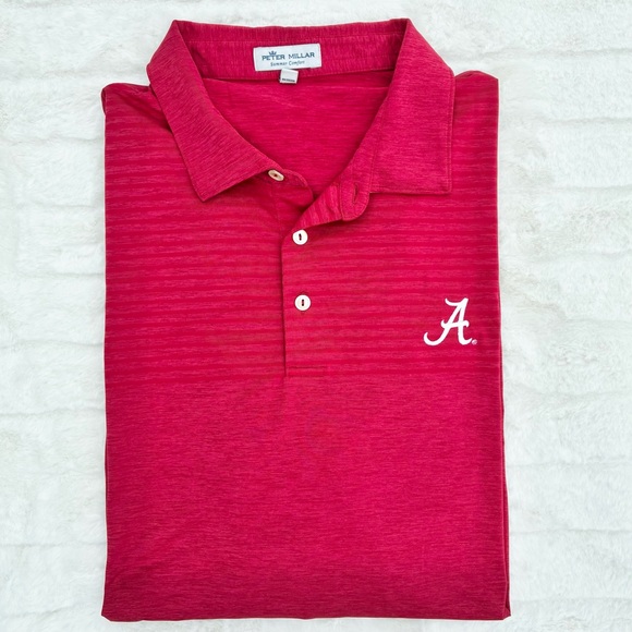 PETER MILLAR Summer Comfort Polo University of Alabama Men’s Size XL - Picture 1 of 10